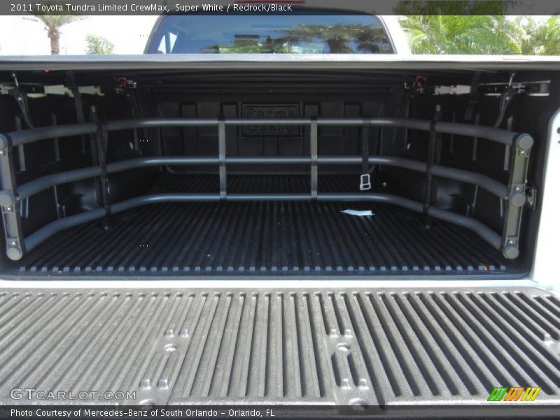 Super White / Redrock/Black 2011 Toyota Tundra Limited CrewMax