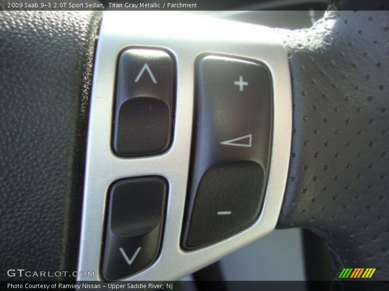 Titan Gray Metallic / Parchment 2009 Saab 9-3 2.0T Sport Sedan