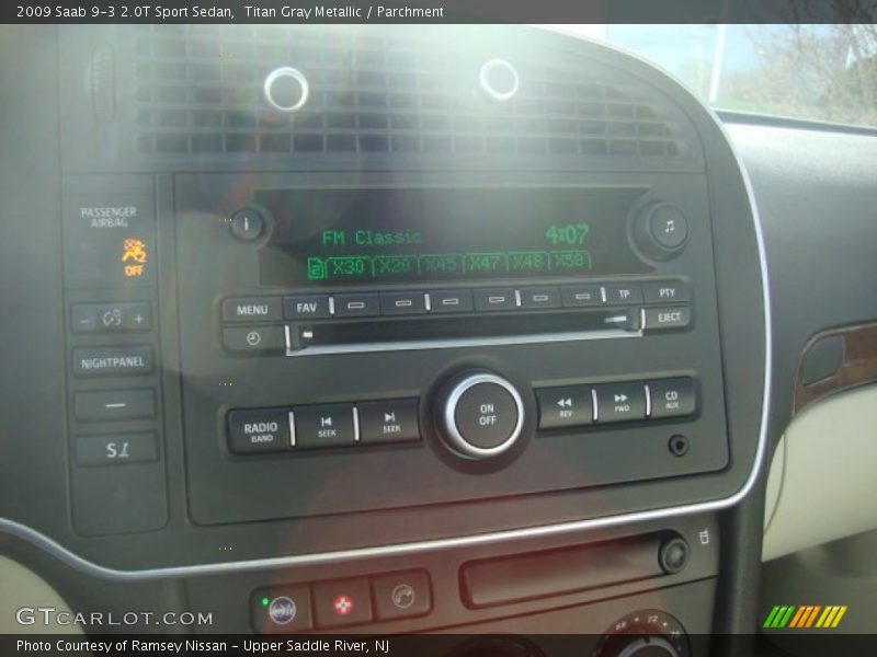 Titan Gray Metallic / Parchment 2009 Saab 9-3 2.0T Sport Sedan