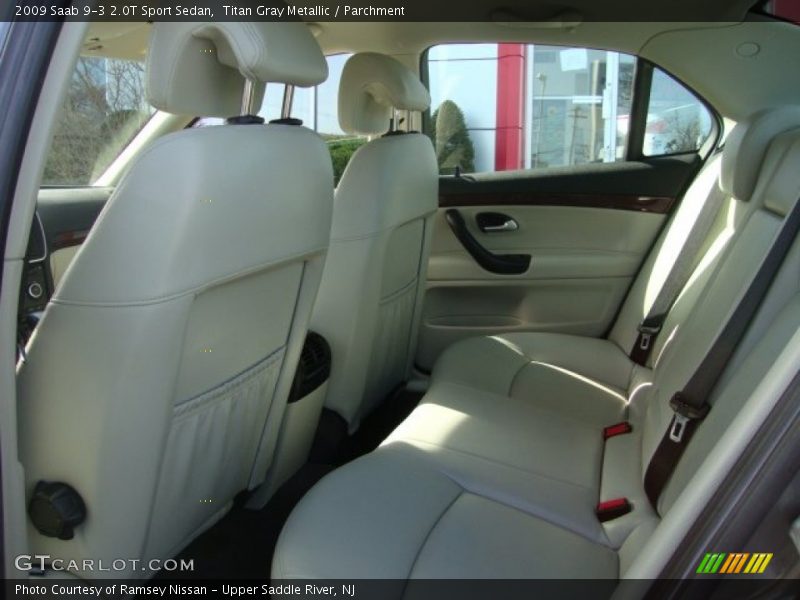 Titan Gray Metallic / Parchment 2009 Saab 9-3 2.0T Sport Sedan