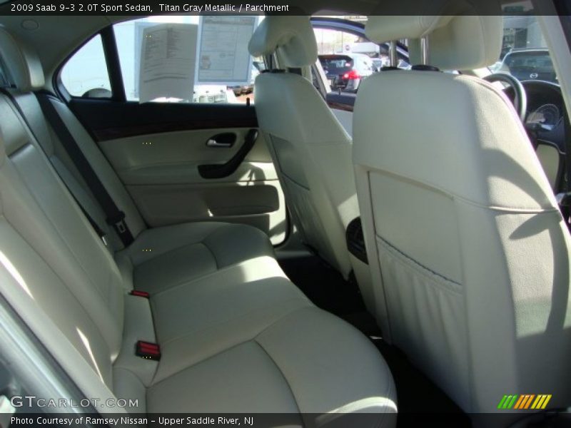 Titan Gray Metallic / Parchment 2009 Saab 9-3 2.0T Sport Sedan