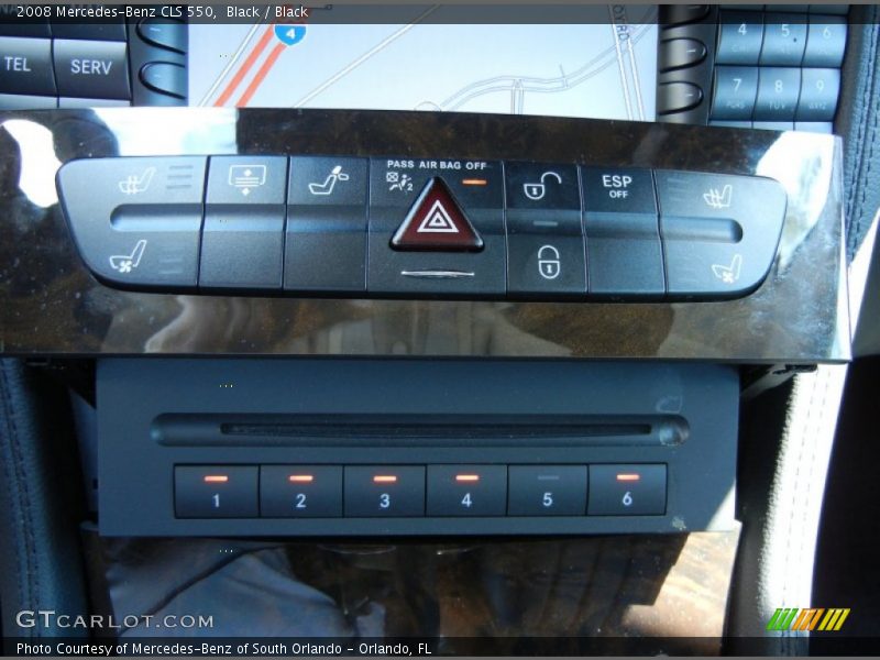 Black / Black 2008 Mercedes-Benz CLS 550