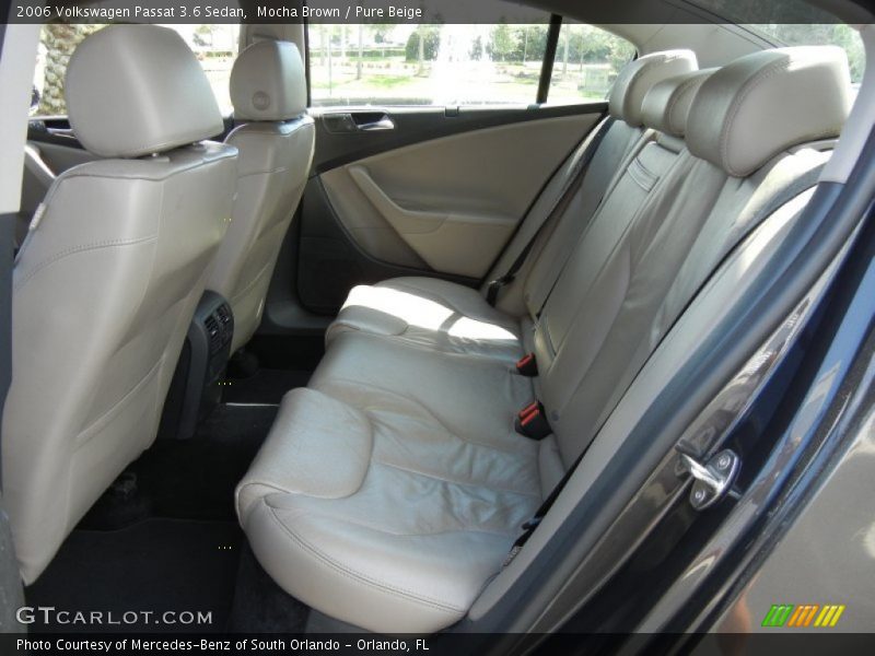  2006 Passat 3.6 Sedan Pure Beige Interior