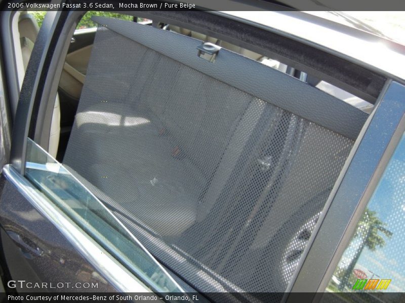 Mocha Brown / Pure Beige 2006 Volkswagen Passat 3.6 Sedan