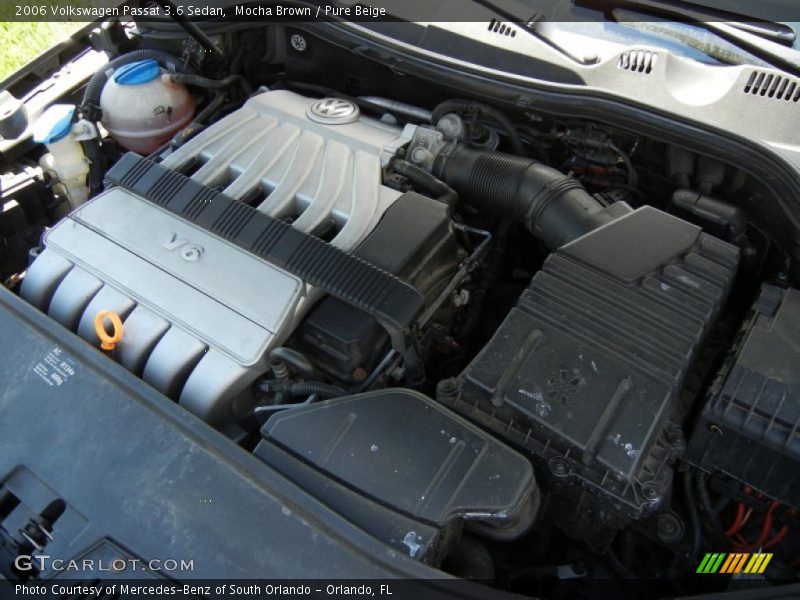  2006 Passat 3.6 Sedan Engine - 3.6L DOHC 24V V6