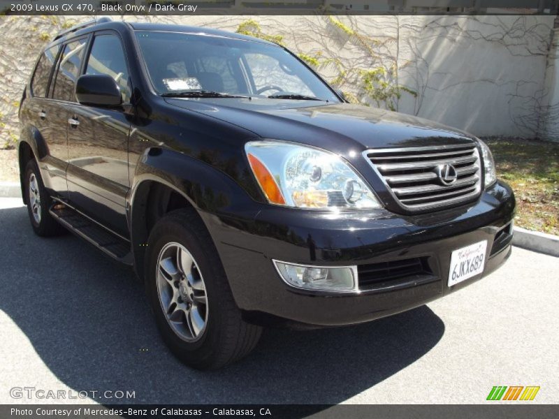 Black Onyx / Dark Gray 2009 Lexus GX 470