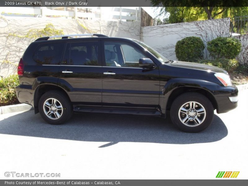 Black Onyx / Dark Gray 2009 Lexus GX 470