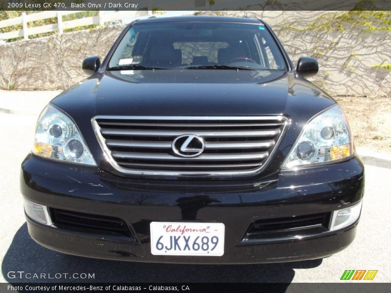 Black Onyx / Dark Gray 2009 Lexus GX 470