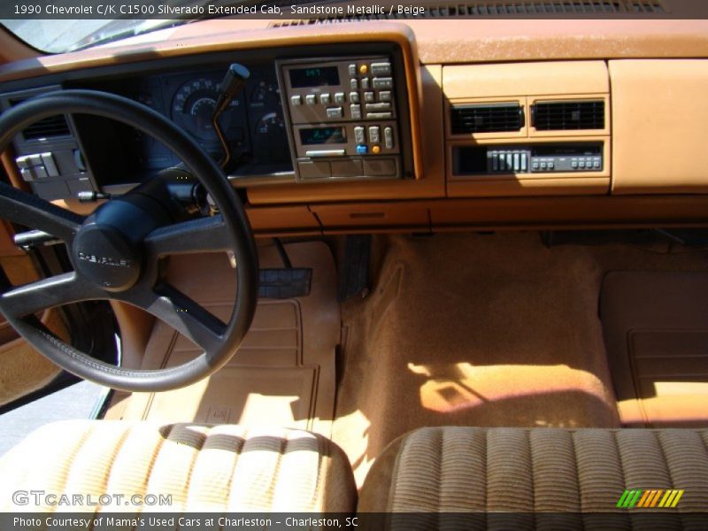 Dashboard of 1990 C/K C1500 Silverado Extended Cab
