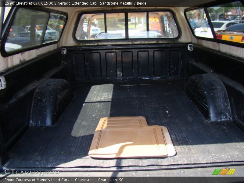 Sandstone Metallic / Beige 1990 Chevrolet C/K C1500 Silverado Extended Cab