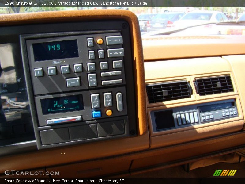 Controls of 1990 C/K C1500 Silverado Extended Cab