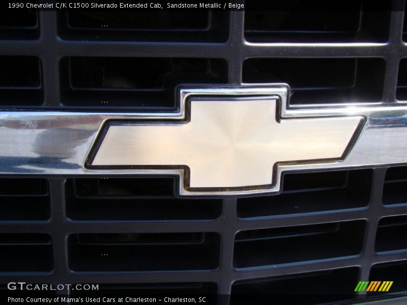 Sandstone Metallic / Beige 1990 Chevrolet C/K C1500 Silverado Extended Cab