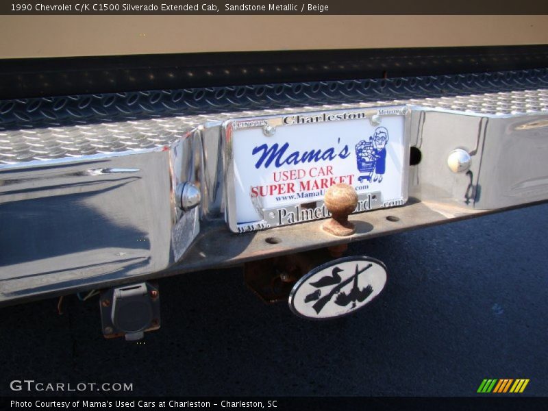 Sandstone Metallic / Beige 1990 Chevrolet C/K C1500 Silverado Extended Cab