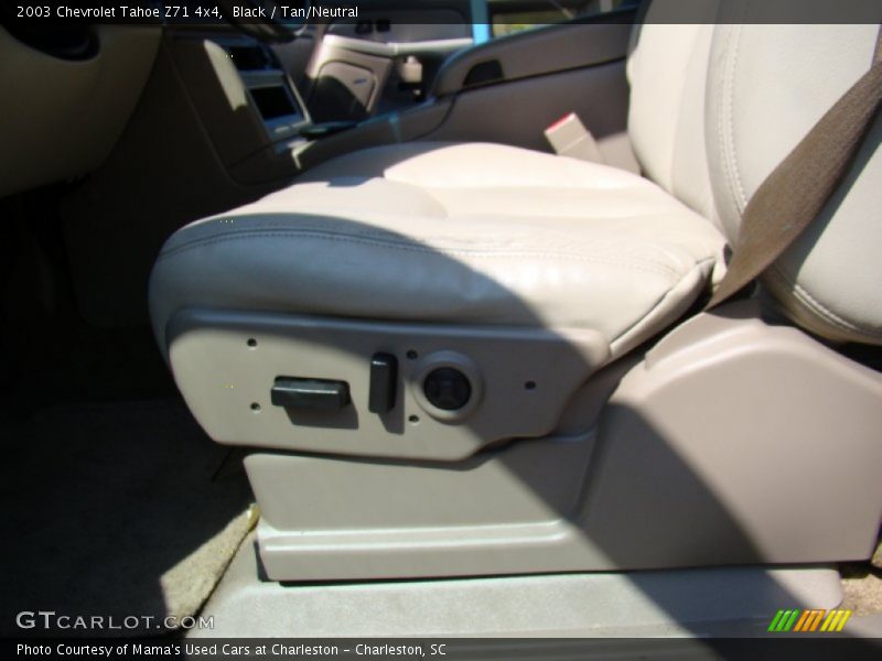 Black / Tan/Neutral 2003 Chevrolet Tahoe Z71 4x4