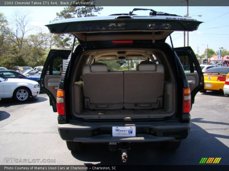 Black / Tan/Neutral 2003 Chevrolet Tahoe Z71 4x4
