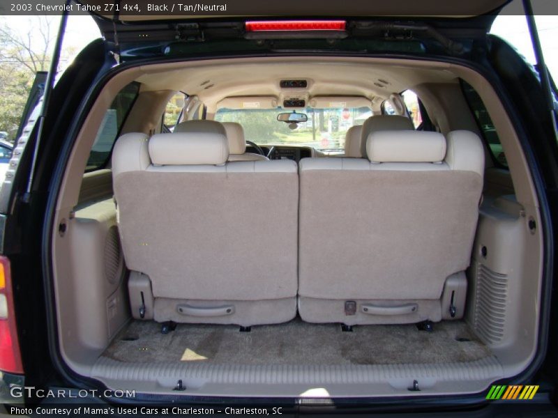 Black / Tan/Neutral 2003 Chevrolet Tahoe Z71 4x4