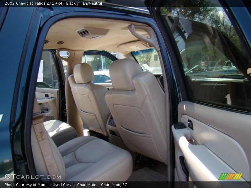 Black / Tan/Neutral 2003 Chevrolet Tahoe Z71 4x4