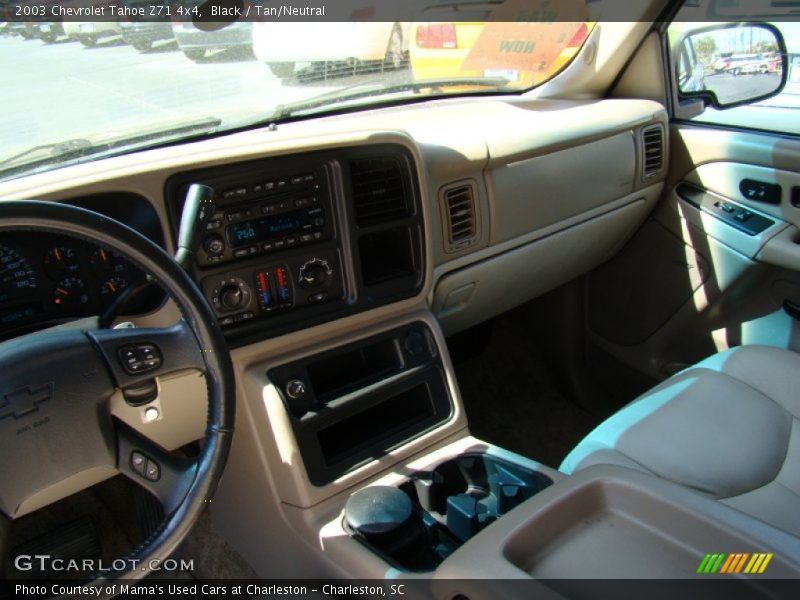 Black / Tan/Neutral 2003 Chevrolet Tahoe Z71 4x4
