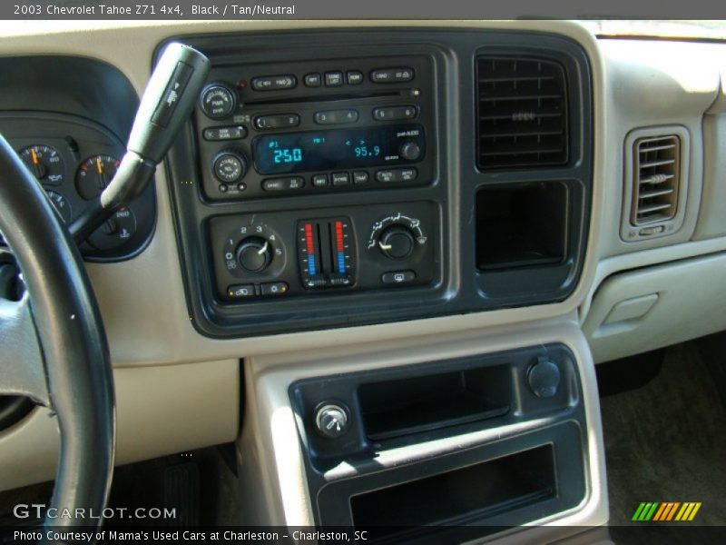 Black / Tan/Neutral 2003 Chevrolet Tahoe Z71 4x4