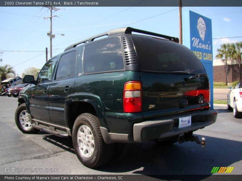 Black / Tan/Neutral 2003 Chevrolet Tahoe Z71 4x4