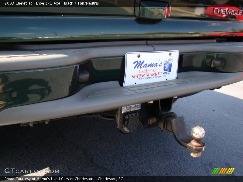 Black / Tan/Neutral 2003 Chevrolet Tahoe Z71 4x4