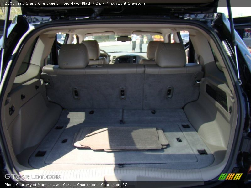 Black / Dark Khaki/Light Graystone 2006 Jeep Grand Cherokee Limited 4x4