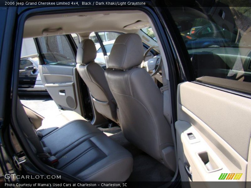 Black / Dark Khaki/Light Graystone 2006 Jeep Grand Cherokee Limited 4x4
