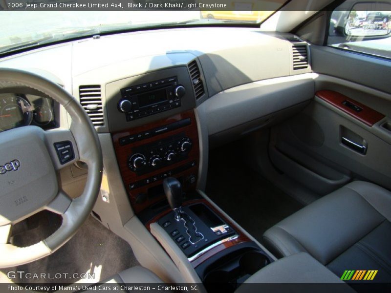 Black / Dark Khaki/Light Graystone 2006 Jeep Grand Cherokee Limited 4x4