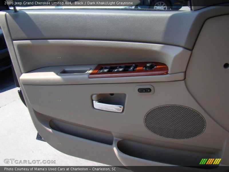 Black / Dark Khaki/Light Graystone 2006 Jeep Grand Cherokee Limited 4x4