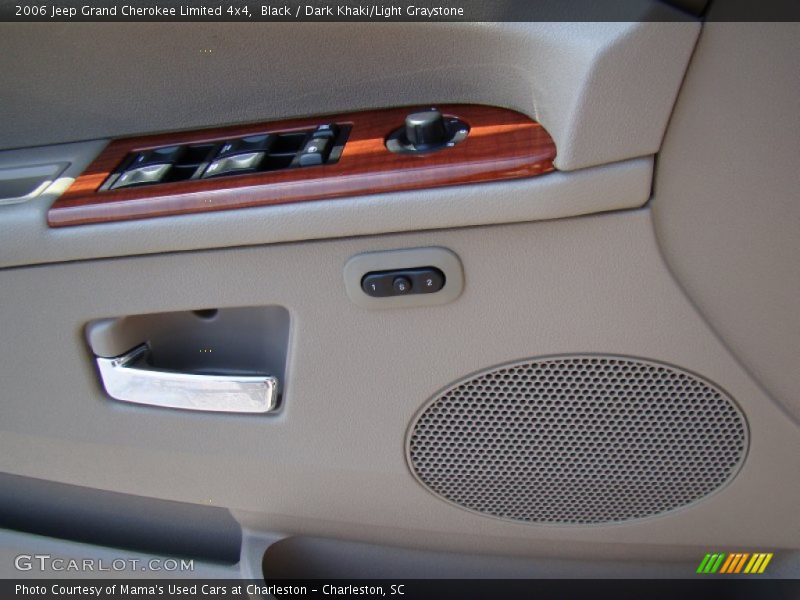 Black / Dark Khaki/Light Graystone 2006 Jeep Grand Cherokee Limited 4x4