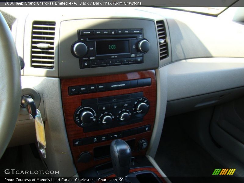 Black / Dark Khaki/Light Graystone 2006 Jeep Grand Cherokee Limited 4x4