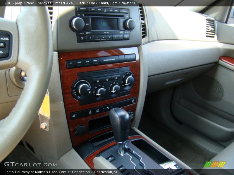 Black / Dark Khaki/Light Graystone 2006 Jeep Grand Cherokee Limited 4x4