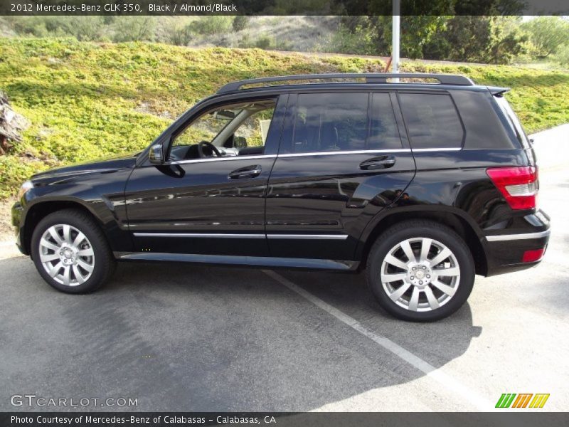 Black / Almond/Black 2012 Mercedes-Benz GLK 350