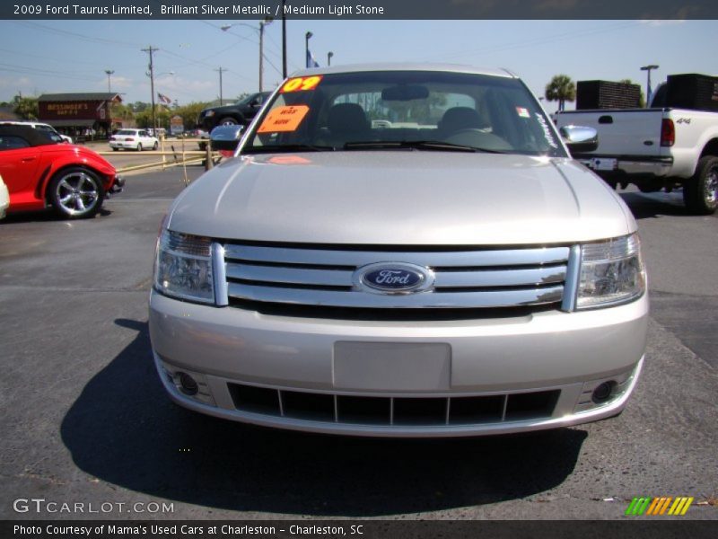 Brilliant Silver Metallic / Medium Light Stone 2009 Ford Taurus Limited