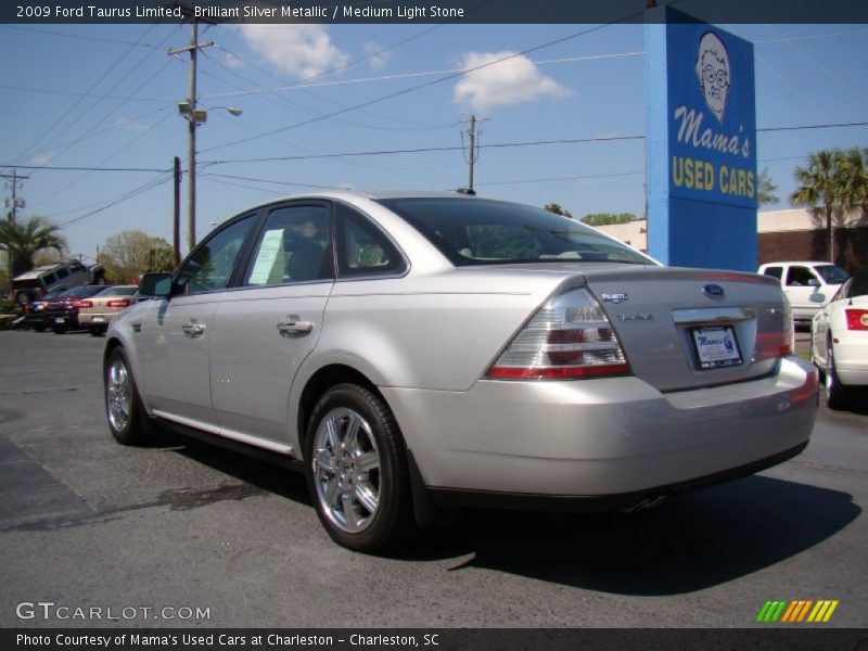 Brilliant Silver Metallic / Medium Light Stone 2009 Ford Taurus Limited