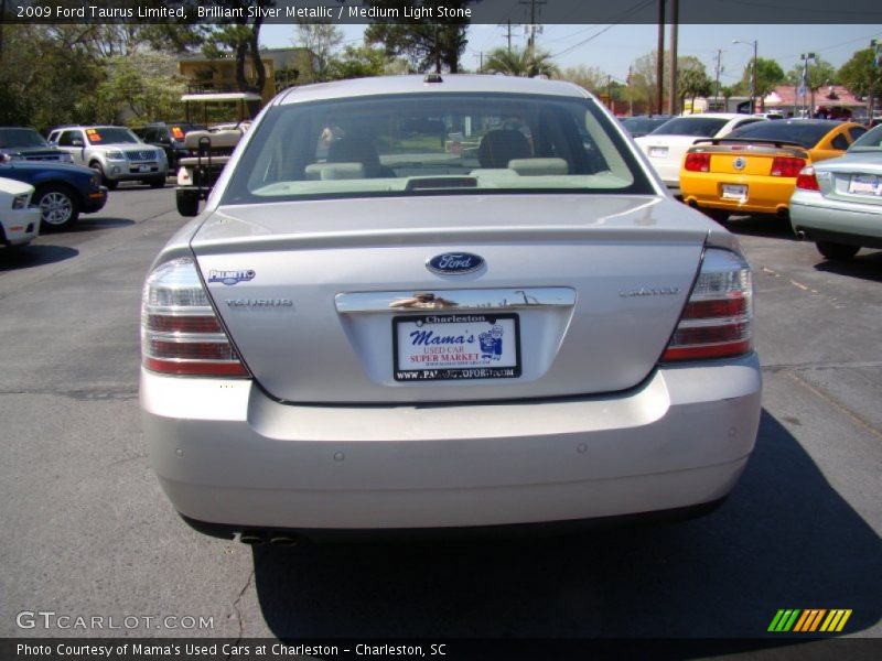 Brilliant Silver Metallic / Medium Light Stone 2009 Ford Taurus Limited