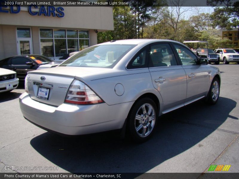 Brilliant Silver Metallic / Medium Light Stone 2009 Ford Taurus Limited