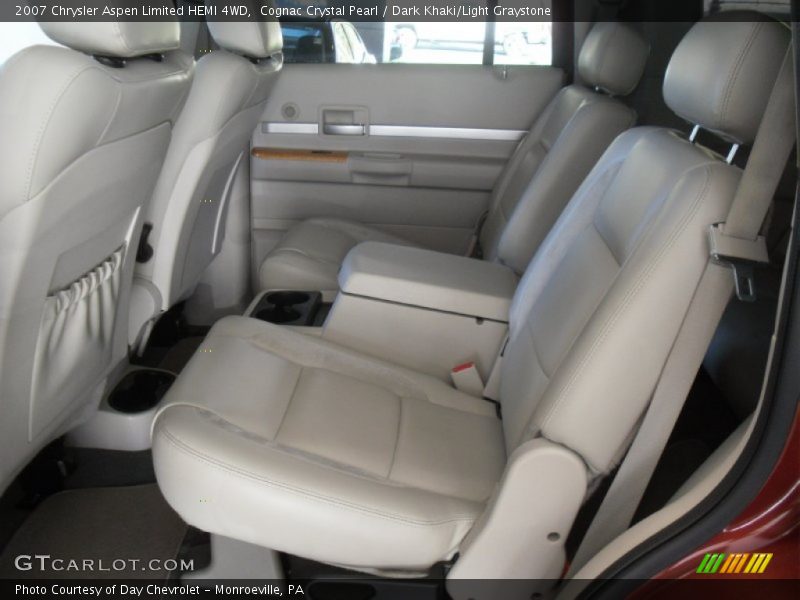 Cognac Crystal Pearl / Dark Khaki/Light Graystone 2007 Chrysler Aspen Limited HEMI 4WD