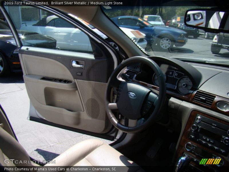 Brilliant Silver Metallic / Medium Light Stone 2009 Ford Taurus Limited