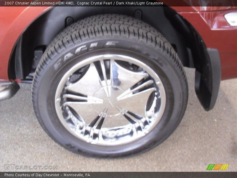 Cognac Crystal Pearl / Dark Khaki/Light Graystone 2007 Chrysler Aspen Limited HEMI 4WD