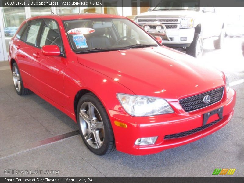 Front 3/4 View of 2003 IS 300 SportCross