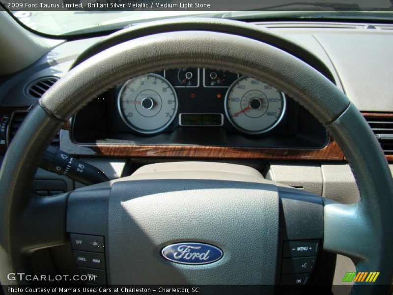 Brilliant Silver Metallic / Medium Light Stone 2009 Ford Taurus Limited