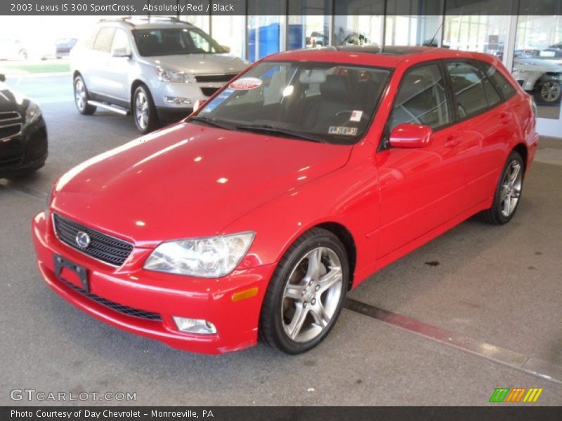  2003 IS 300 SportCross Absolutely Red