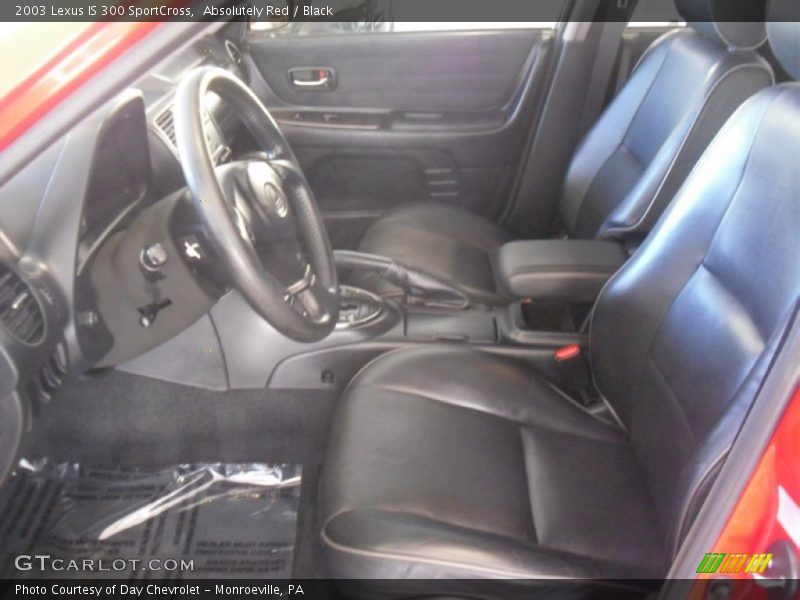  2003 IS 300 SportCross Black Interior