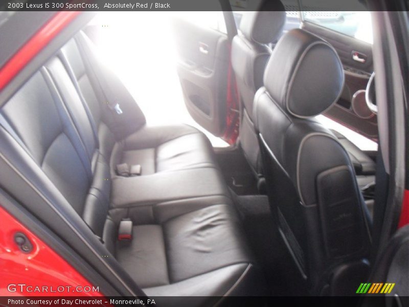 Absolutely Red / Black 2003 Lexus IS 300 SportCross