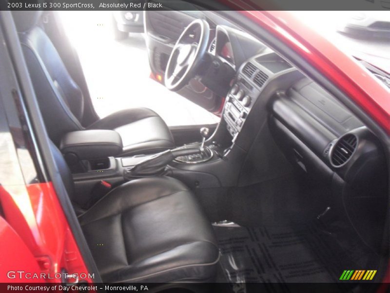 Absolutely Red / Black 2003 Lexus IS 300 SportCross