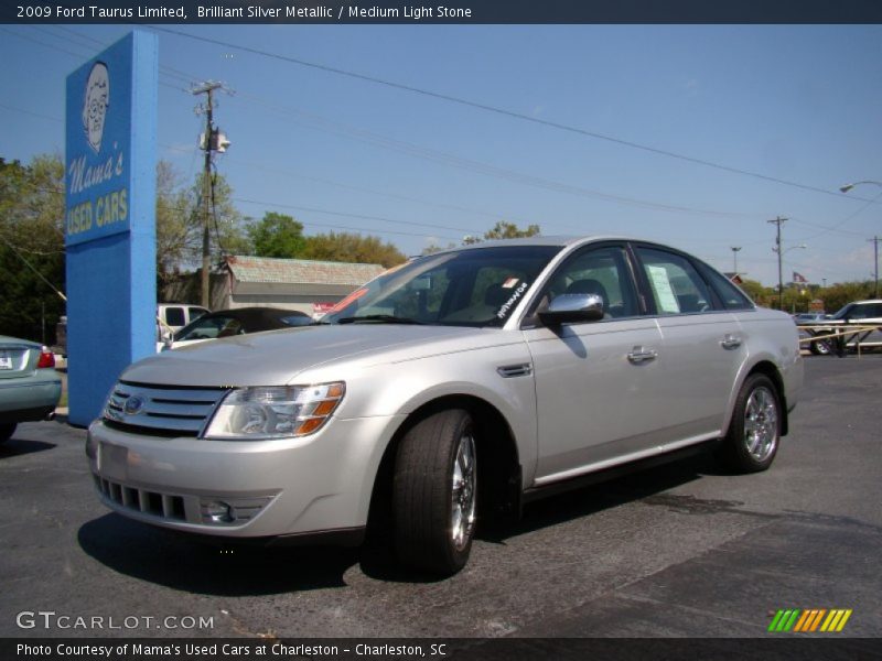Brilliant Silver Metallic / Medium Light Stone 2009 Ford Taurus Limited