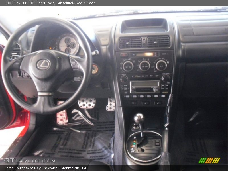Absolutely Red / Black 2003 Lexus IS 300 SportCross