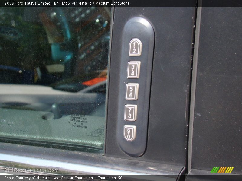 Brilliant Silver Metallic / Medium Light Stone 2009 Ford Taurus Limited