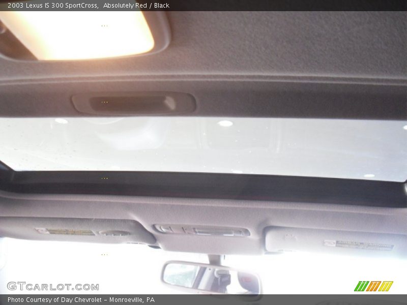 Absolutely Red / Black 2003 Lexus IS 300 SportCross